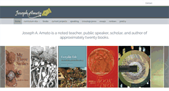 Desktop Screenshot of josephaamato.com